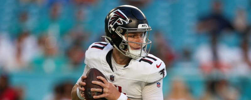 Watch: Falcons QB Logan Woodside on the win over the Dolphins