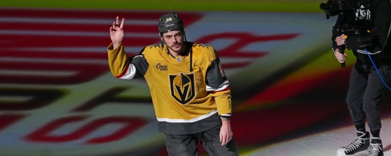 Watch: Golden Knights’ Laczynski calls goal ‘special’