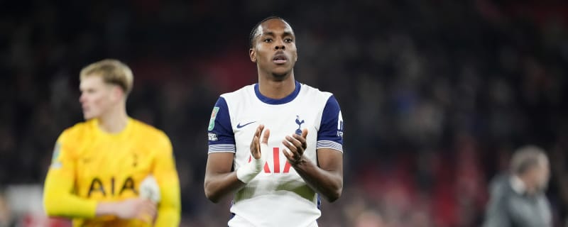 Mathys Tel subjected to behind the scenes prank at Tottenham