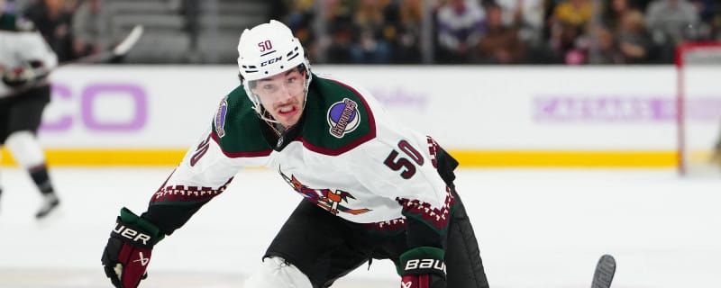 Coyotes Sean Durzi returns, Juuso Välimäki scratched vs. Sharks