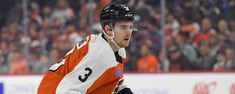 What I Saw from Flyers Rookie Helge Grans in His NHL Debut