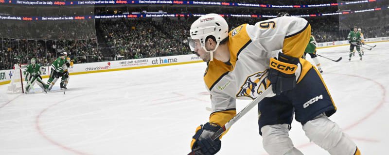 Forsberg Scores Twice as Predators Edge Stars 4-3