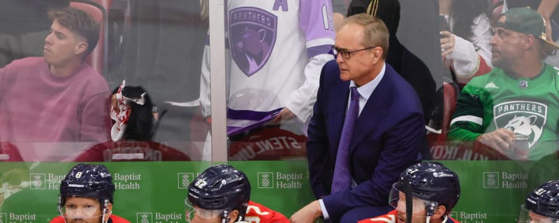 Paul Maurice Goes Off On the Florida Panthers. It Worked.