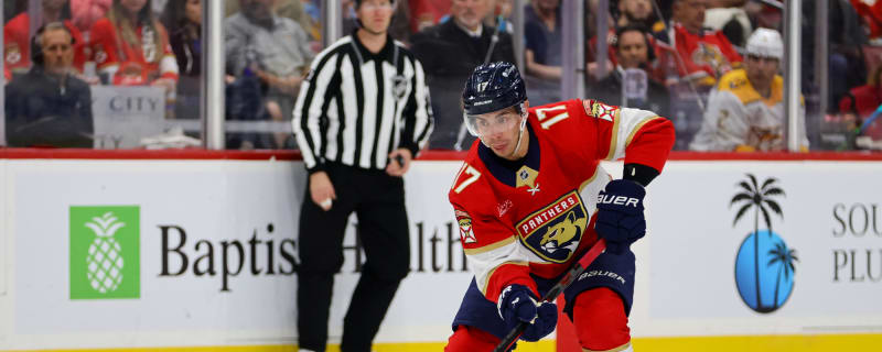 Evan Rodrigues Is On Fire for the Scorching Hot Florida Panthers