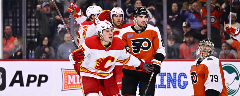 Flyers Beat Flames 3-2 in Ed Snider Legacy Game