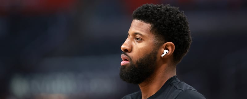 Paul George Wore An Allen Iverson MVP T-Shirt During Sixers Free Agent Meeting