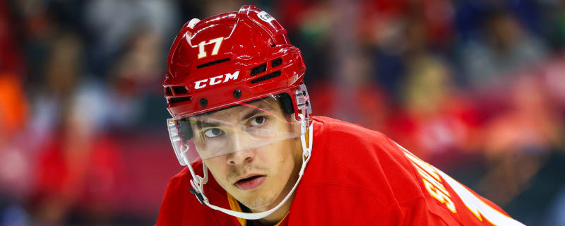 Flames place standout forward on injured reserve