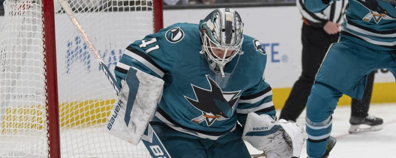 Vanecek Out Week-to-Week After Scary Bench Injury, Sharks Recall Askarov