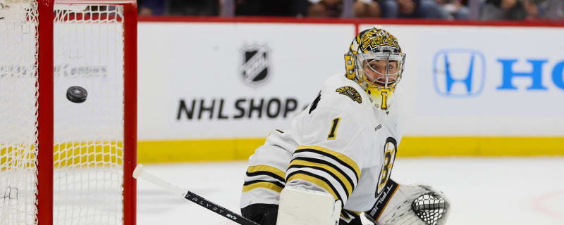 Jeremy Swayman Keeps Bruins In Game, Beats Florida Panthers