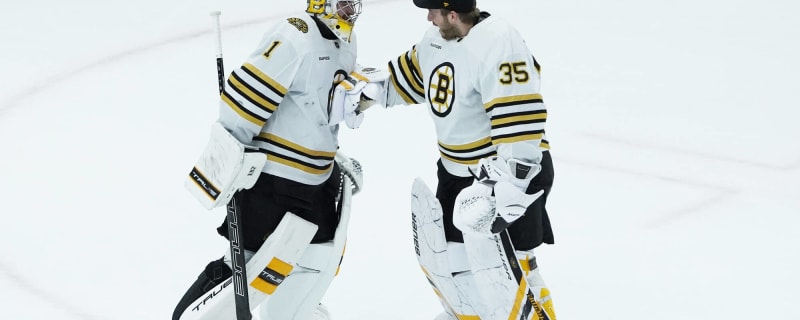 Best tandem in the NHL Jeremy Swayman and Linus Ullmark.