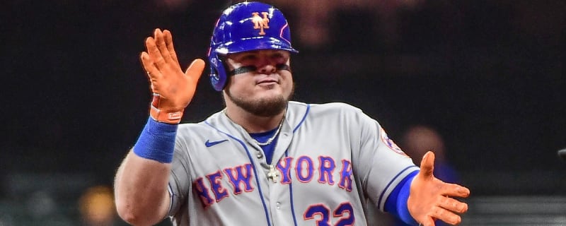 Mets hitter Daniel Vogelbach lets out his frustrations amid loss to Houston  in spring training