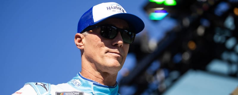 Denny Hamlin claims Kevin Harvick taking over Kyle Larson’s car for All-Star race practice is a 'golden PR' move