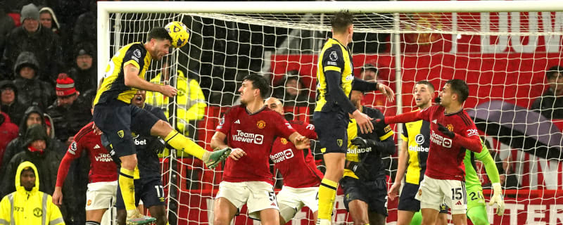 Watch: Boos ring around at Old Trafford as Bournemouth score their third- Senesi with a free header