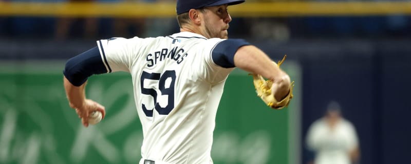 News and Notes: The Rays trade Jeffrey Springs to the Athletics