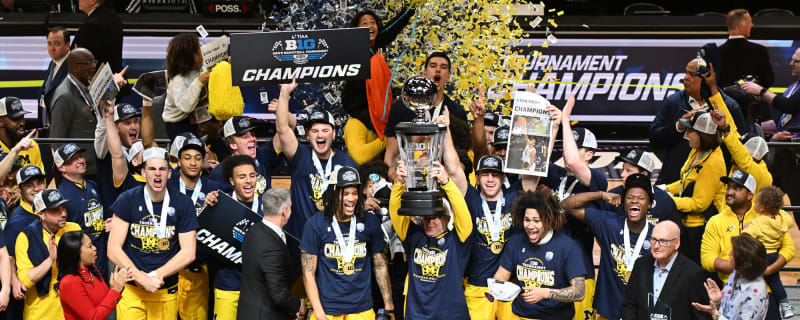 Michigan enters NCAA Tournament on hot streak with Big Ten title win