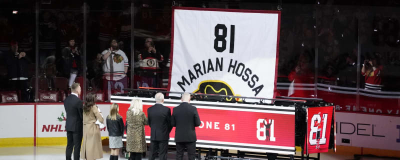 Red Wings Join In Hossa's Night of Celebration