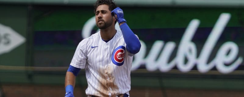 Cubs roster move: Frank Schwindel to injured list, Alfonso Rivas