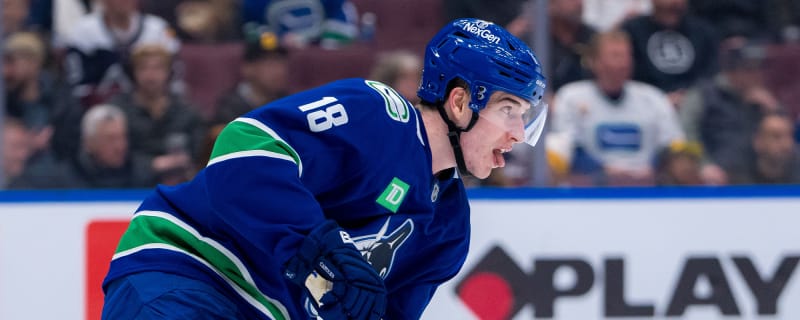 Vancouver Canucks Sign Forward Drew O&#39;Connor to Contract Extension
