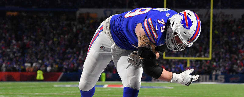 Bills OL Spencer Brown placed on Covid list