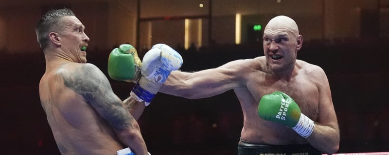 Oleksandr Usyk taken to hospital after win over Tyson Fury