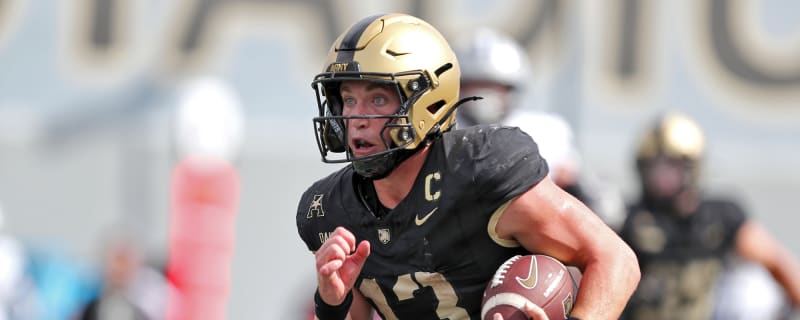 Army's Bryson Daily scores three first-quarter rushing TDs