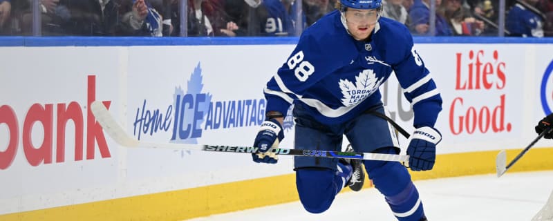 Maple Leafs’ William Nylander game-time decision vs. Flames