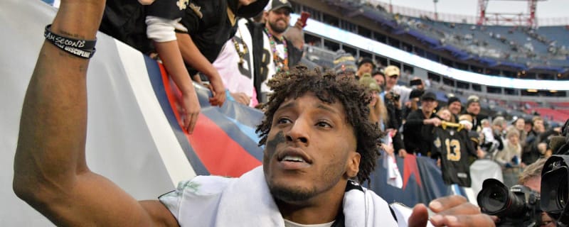Saints' Michael Thomas (ankle) won't play vs. Lions