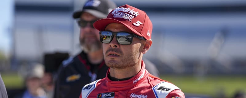 Larson not allowed to qualify, McDowell wins pole for GEICO 500