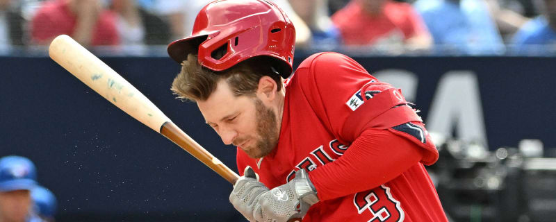 Angels outfielder Taylor Ward placed on IL with facial fractures