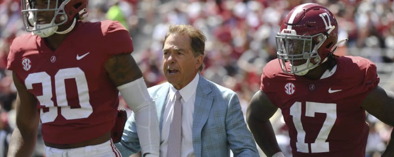 NCAAF Top 25 futures: Is Alabama really in trouble?