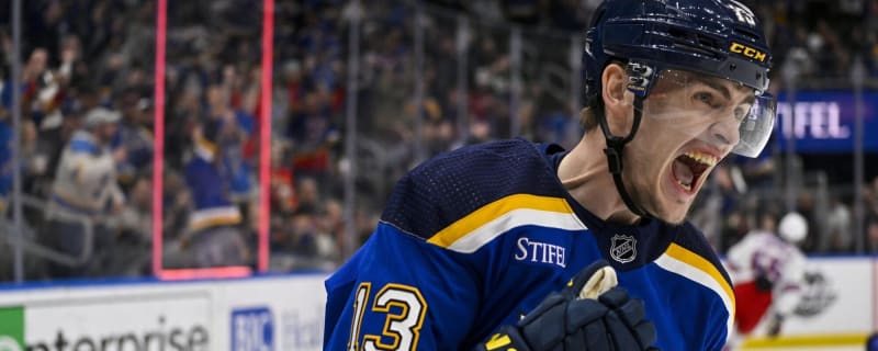 Blues’ Alexey Toropchenko won’t play vs. Hurricanes, day-to-day with lower-body injury