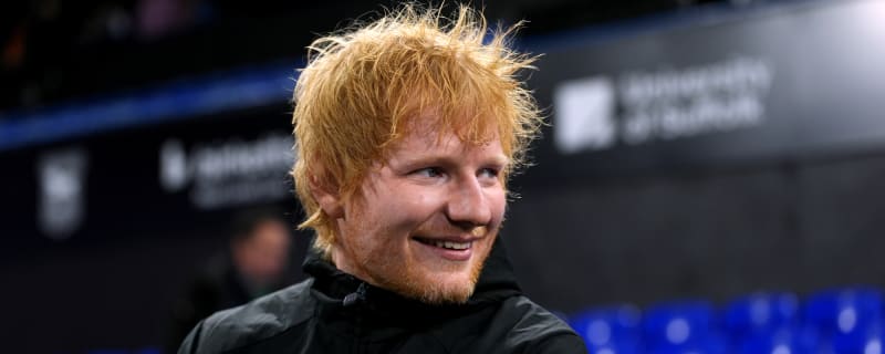 Ed Sheeran apologises for gatecrashing Ruben Amorim’s interview on Sky Sports