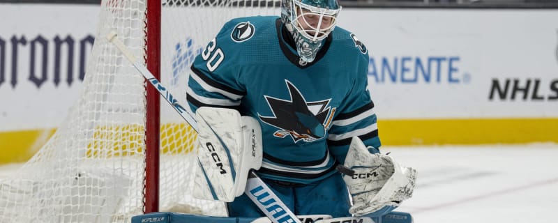 Sharks Don’t Show Up on Time for Chrona’s 1st NHL Start, Shut Out 5-0 by Oilers