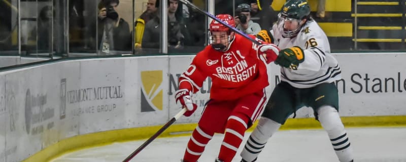 Lane Hutson scores sensational goal in regional semi-final