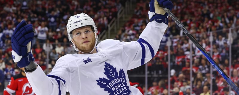Amazing Old Photos of a Young Steven Lorentz Surface After Scoring His First Goal as a Maple Leaf