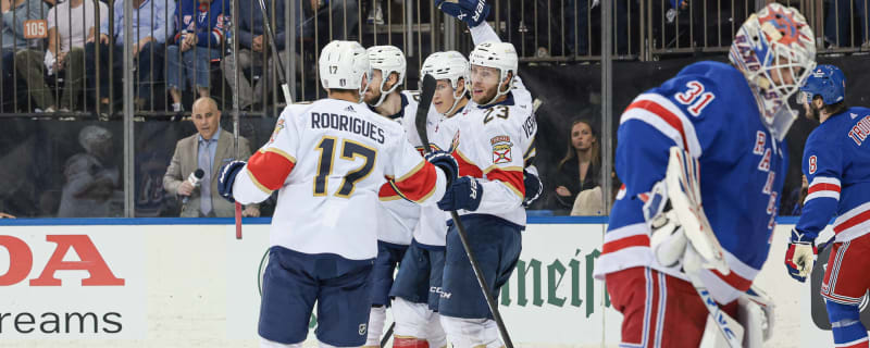 No Worries: Florida Panthers in Good Spirits After Split with Rangers