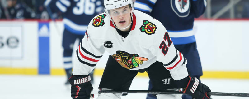 Chicago Blackhawks place Jarred Tinordi on injured reserve, recall Filip Roos