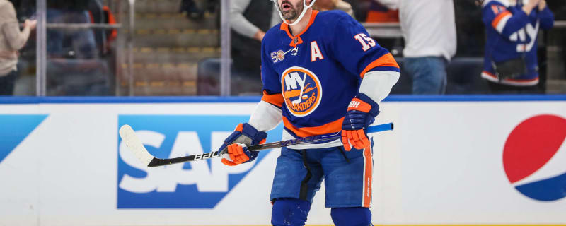 Cal Clutterbuck Casey Cizikas & Matt Martin New York Islanders