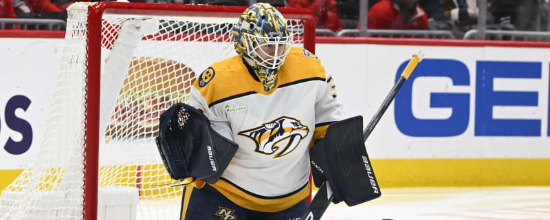 Sharks interested in Yaroslav Askarov? Three questions about top goalie prospect