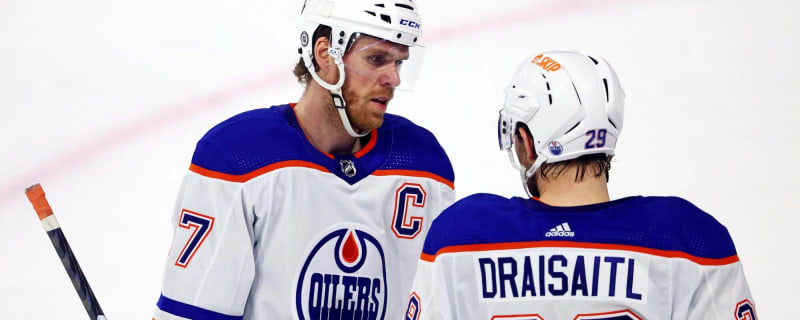 The Oilers are splitting up Connor McDavid and Leon Draisaitl