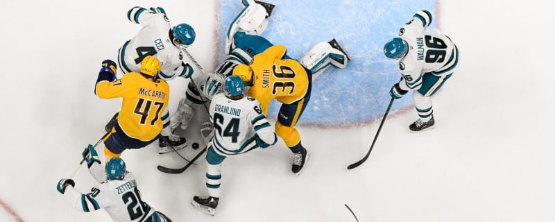 Preds’ Cole Smith given major penalty for hit to head on Sharks’ Ty Dellandrea