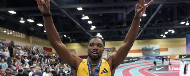 Noah Lyles represents USA with ‘heavy heart’ revealing ‘dream goal’ for Paris Olympics