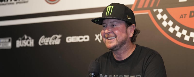 NASCAR star Kurt Busch shows out at Barrett-Jackson