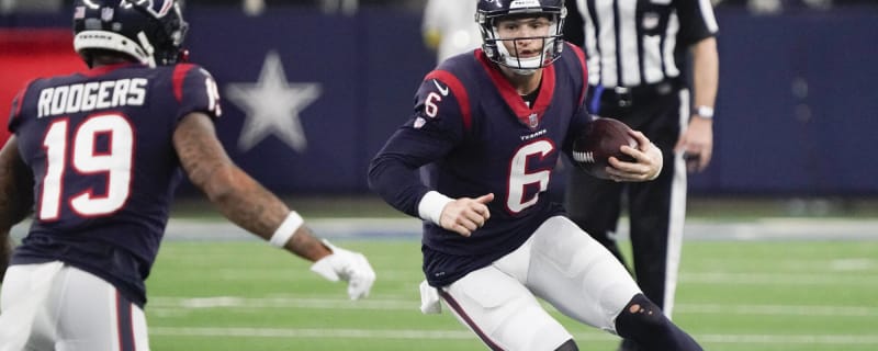 QB Jeff Driskel  Press Conference recapping Texans vs. Cowboys