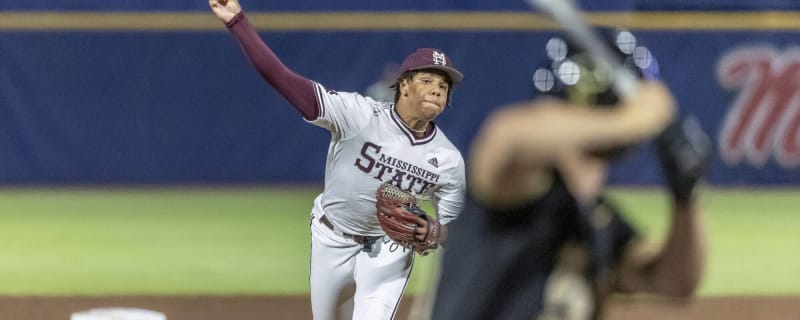 Meet the ambidextrous pitcher who could be a first-round target for the Blue Jays in the 2024 MLB Draft