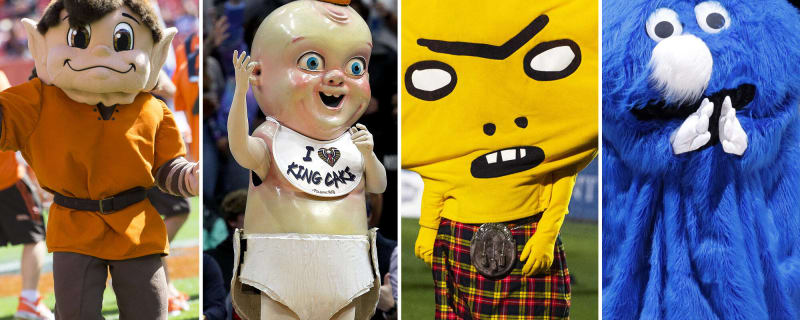 The weirdest, wildest and most bizarre sports mascots of all time