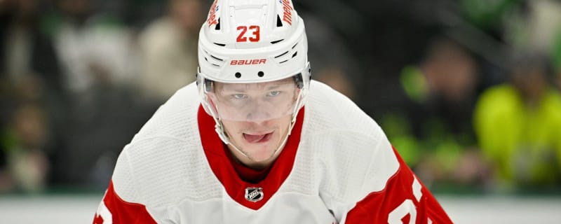 Lucas Raymond wants to make a big long-term impact with the Red Wings