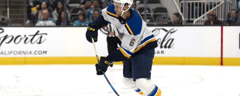 Blues’ Philip Broberg out 4-6 weeks with lower-body injury