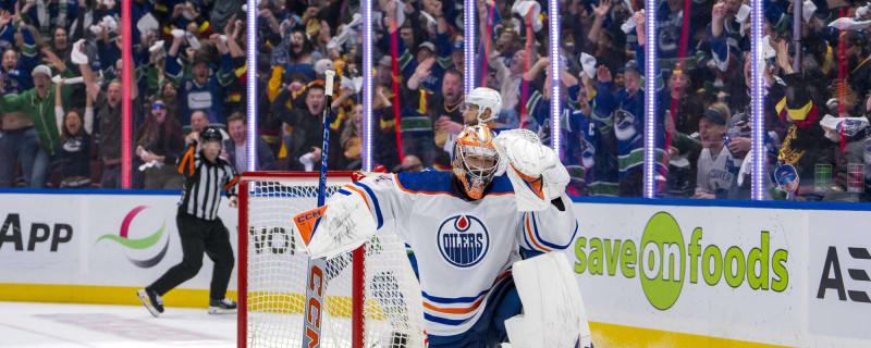 Oilers starting Stuart Skinner in game six vs. Canucks is a bold move with minimal upside