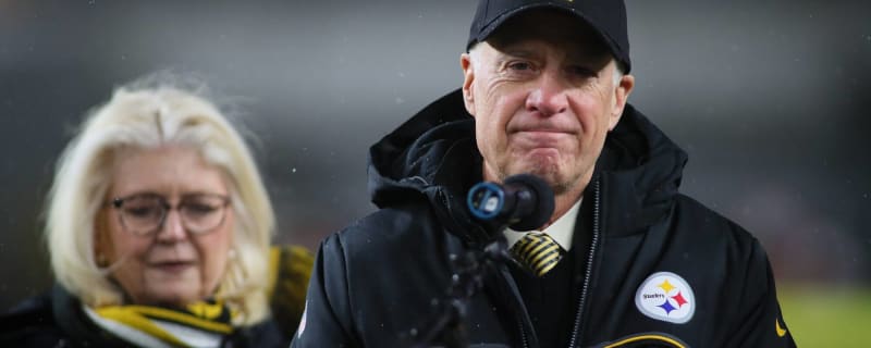 Steelers President Art Rooney holds press conference to make